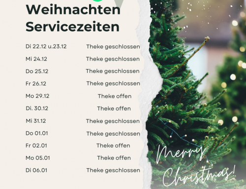 Öffnungszeiten Weihnachten 25